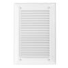 Louvre vent duo smart 140/210 140mm x 210mm with fly mesh – louvre air vent cover uk louvre vents free shipping 33