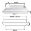 Louvre Vent White Duo Smart 135G 135mm With Fly Mesh Louvre Vents Free Shipping 49