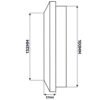 Louvre Vent White Duo Smart 135 fi 100mm With Fly Mesh Home & Garden Free Shipping 51