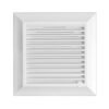 Louvre vent white duo smart 135 fi 125mm with fly mesh – louvre air vent cover uk louvre vents free shipping 1