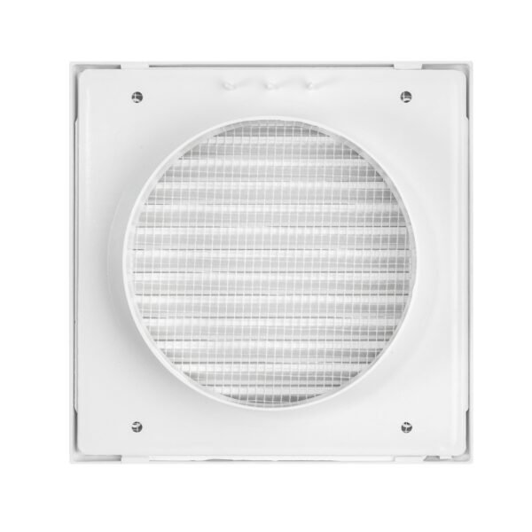 Louvre vent white duo smart 135 fi 125mm with fly mesh – louvre air vent cover uk louvre vents free shipping 2
