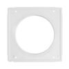 Louvre vent white duo smart 135 fi 125mm with fly mesh – louvre air vent cover uk louvre vents free shipping 3