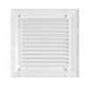Louvre vent white duo smart 135 fi 125mm with fly mesh – louvre air vent cover uk louvre vents free shipping 7