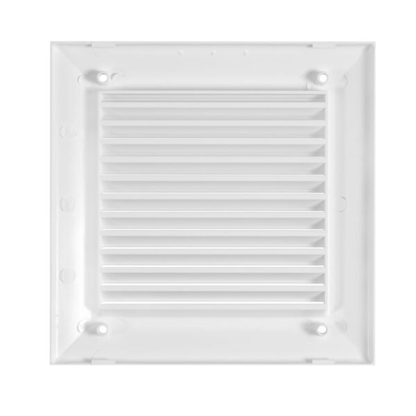 Louvre vent white duo smart 135 fi 125mm with fly mesh – louvre air vent cover uk louvre vents free shipping 7