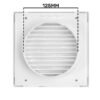 Louvre vent white duo smart 135 fi 125mm with fly mesh – louvre air vent cover uk louvre vents free shipping 9
