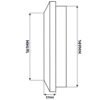 Louvre Vent White Duo Smart 165 fi 150mm With Fly Mesh Home & Garden Free Shipping 55