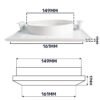 Louvre Vent White Duo Smart 165 fi 150mm With Fly Mesh Home & Garden Free Shipping 51