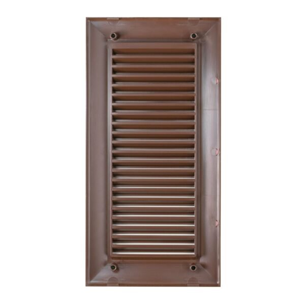 Louvre vent duo smart 90/240 brown 90mm x 240mm with fly screen louvre vents free shipping 11