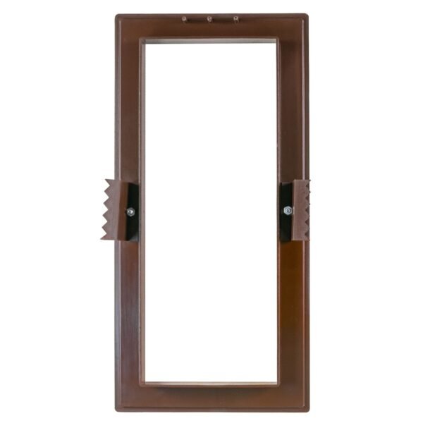 Louvre vent duo smart 90/240 brown 90mm x 240mm with fly screen louvre vents free shipping 13
