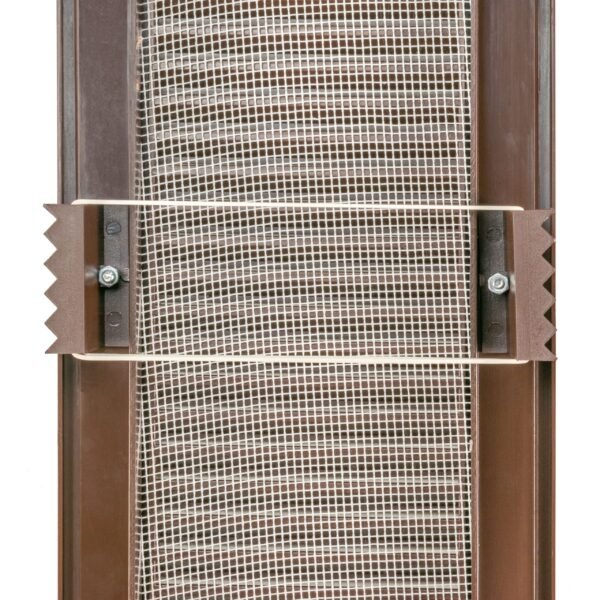 Louvre vent duo smart 90/240 brown 90mm x 240mm with fly screen louvre vents free shipping 15