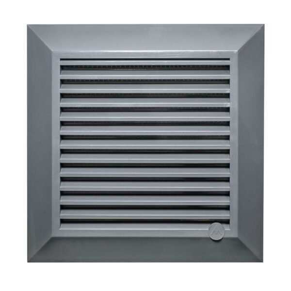 Louvre Vent Graphite Duo Smart 135G 135mm With Fly Mesh Louvre Vents Free Shipping 5