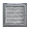Louvre Vent Graphite Duo Smart 135G 135mm With Fly Mesh Louvre Vents Free Shipping 65