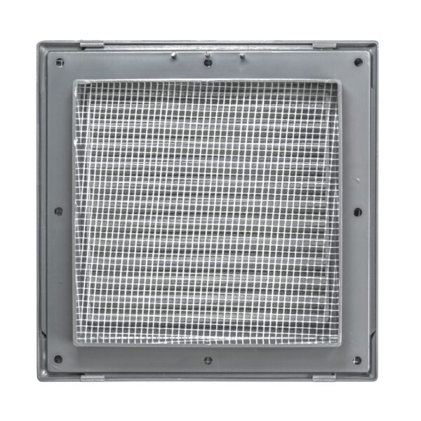 Louvre Vent Graphite Duo Smart 135G 135mm With Fly Mesh Louvre Vents Free Shipping 9
