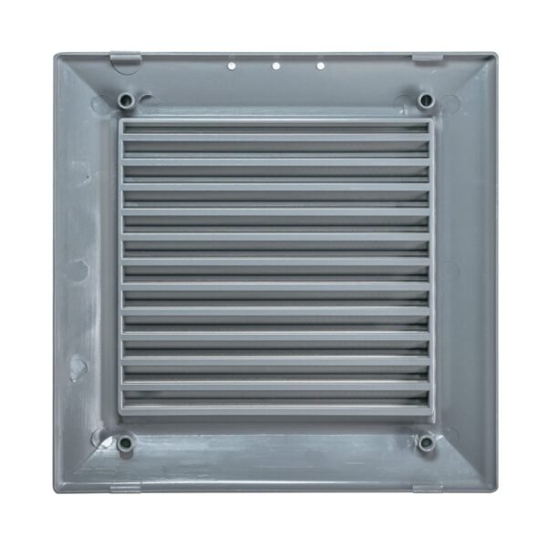 Louvre Vent Graphite Duo Smart 135G 135mm With Fly Mesh Louvre Vents Free Shipping 13