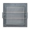 Louvre Vent Graphite Duo Smart 135G 135mm With Fly Mesh Louvre Vents Free Shipping 73