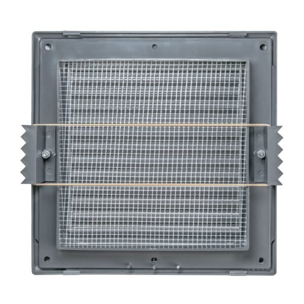 Louvre Vent Graphite Duo Smart 135G 135mm With Fly Mesh Louvre Vents Free Shipping 17