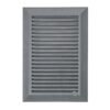 Louvre Vent Graphite Duo Smart 140/210 140mm X 210mm With Louvre Vents Free Shipping 57