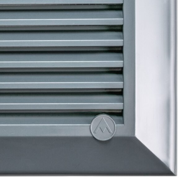 Louvre Vent Graphite Duo Smart 140/210 140mm X 210mm With Louvre Vents Free Shipping 7