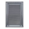 Louvre Vent Graphite Duo Smart 140/210 140mm X 210mm With Louvre Vents Free Shipping 67