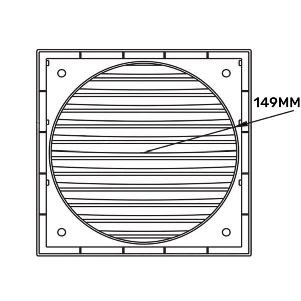 Louvre Vent KR150 Home & Garden Free Shipping 27