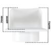 External White Louvre Vent KRD/100 fi100mm Home & Garden Free Shipping 81