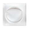 External White Louvre Vent KRD/100 fi100mm Home & Garden Free Shipping 69