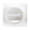 External White Louvre Vent KRD/100 fi100mm Home & Garden Free Shipping 71
