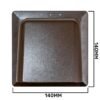 External Brown Louvre Vent KRD/100B fi100mm Home & Garden Free Shipping 71