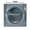 External Graphite Louvre Vent KRD/100G fi100mm Home & Garden Free Shipping 75
