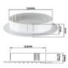Louvre Vent KRO 125 With Fly Mesh Louvre Vents Free Shipping 51