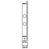 Access Panel Door PP, White 200mm x 300mm Access Panels Free Shipping 73