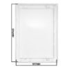 Access Panel Door PP, White 200mm x 300mm Access Panels Free Shipping 77