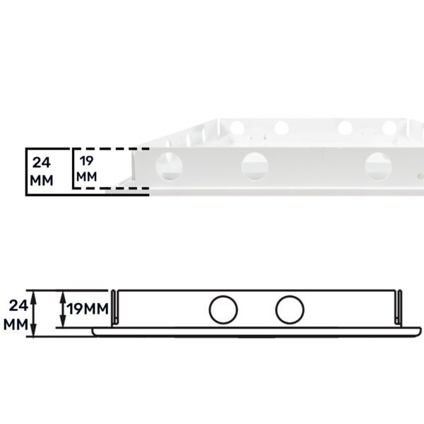 Access Panel Door PP, White 200mm x 300mm Access Panels Free Shipping 39