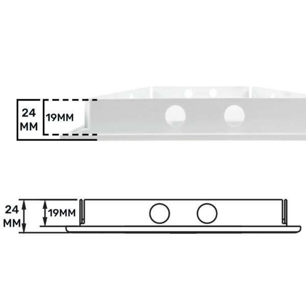Access Panel Door PP, White 150mm x 300mm Access Panels Free Shipping 37