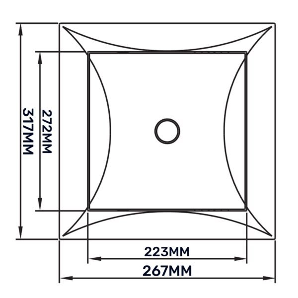 Access Panel Door PP, White 250mm x 300mm Access Panels Free Shipping 27