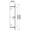 Access Panel Door Metal With Lock, White 150mm x 200mm Access Panels Free Shipping 93