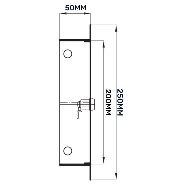 Access Panel Door Metal With Lock, White 150mm x 200mm Access Panels Free Shipping 43