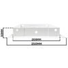 Access Panel Door Metal With Lock, White 150mm x 200mm Access Panels Free Shipping 97