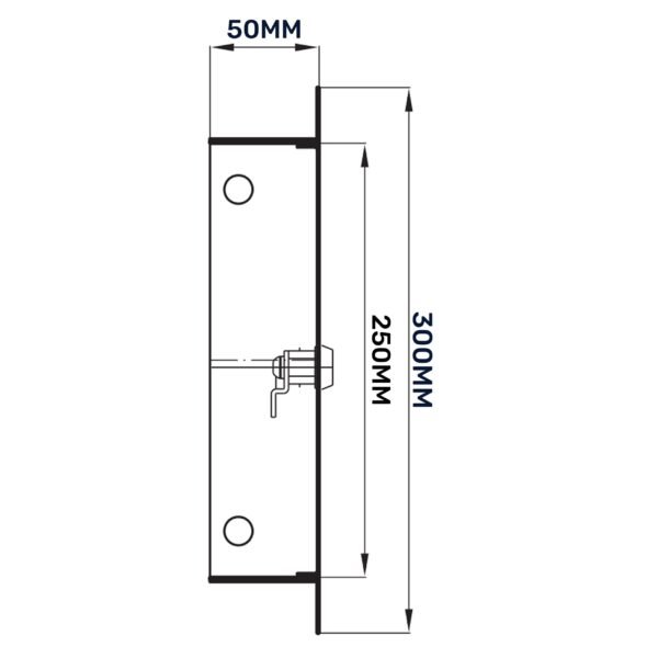 Access Panel Door Metal With Lock, White 200mm x 250mm Access Panels Free Shipping 47