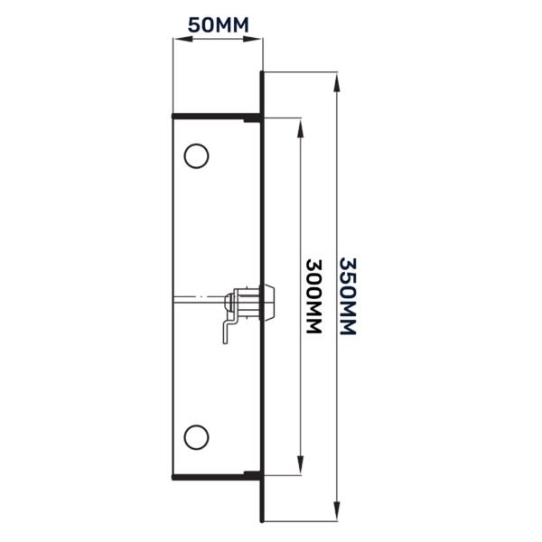 Access Panel Door Metal With Lock, White 200mm x 300mm Access Panels Free Shipping 47