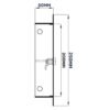 Access Panel Door Metal With Lock, White 200mm x 200mm Access Panels Free Shipping 101