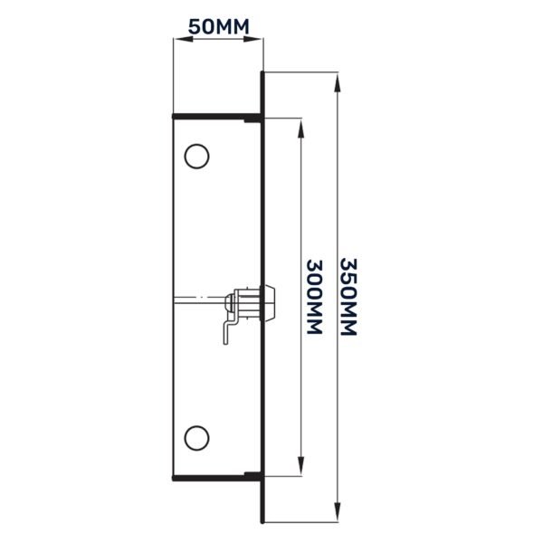 Access Panel Door Metal With Lock, White 300mm x 300mm Access Panels Free Shipping 47