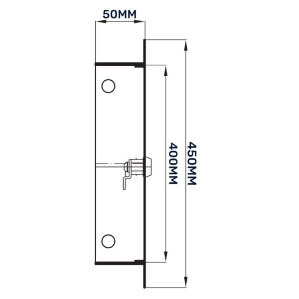 Access Panel Door Metal With Lock, White 400mm x 400mm Access Panels Free Shipping 43