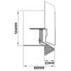 White ABS Extract Ceiling Valve 125mm Anemostats Free Shipping 59