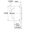 White Metal Extract Ceiling Valve 125mm – Anemostat SV Anemostats Free Shipping 75