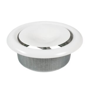 White Metal Extract Ceiling Valve 125mm – Anemostat SV Home & Garden Free Shipping