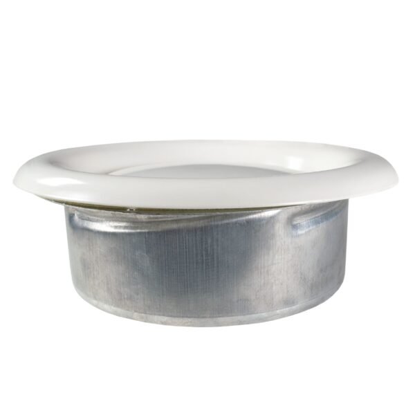 White Metal Extract Ceiling Valve 125mm – Anemostat EV Anemostats Free Shipping 23
