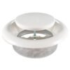 White Metal Extract Ceiling Valve 125mm – Anemostat EV Anemostats Free Shipping 51