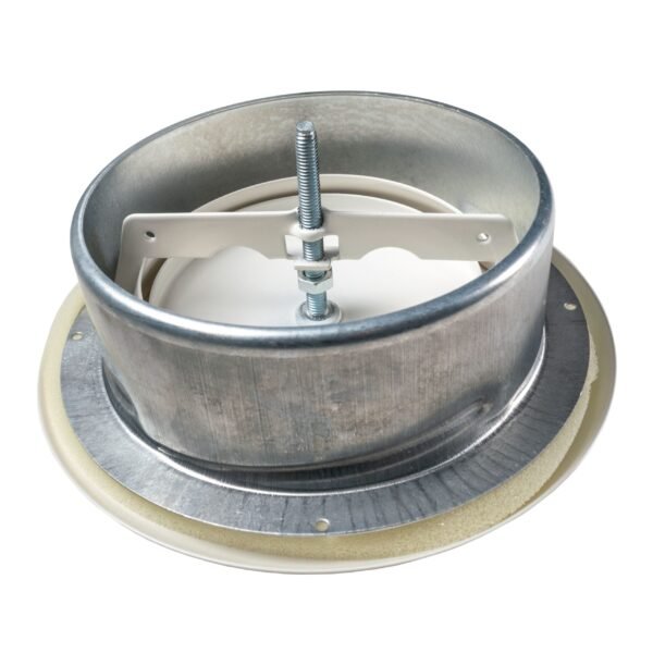 White Metal Extract Ceiling Valve 125mm – Anemostat EV Anemostats Free Shipping 9