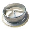 White Metal Extract Ceiling Valve 125mm – Anemostat EV Anemostats Free Shipping 57